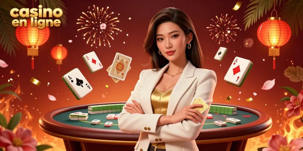 Experience the excitement of casino en ligne with a dynamic 3D illustration showcasing poker elements and vibrant visuals.