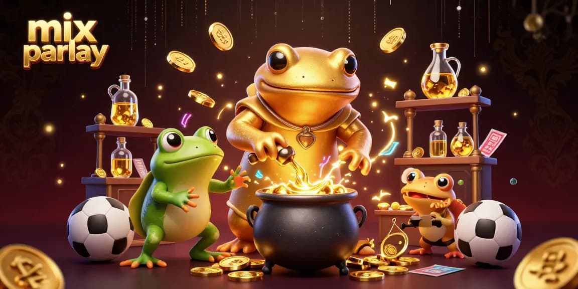 Experience thrilling mix parlay sports betting with dynamic 3D characters in action.