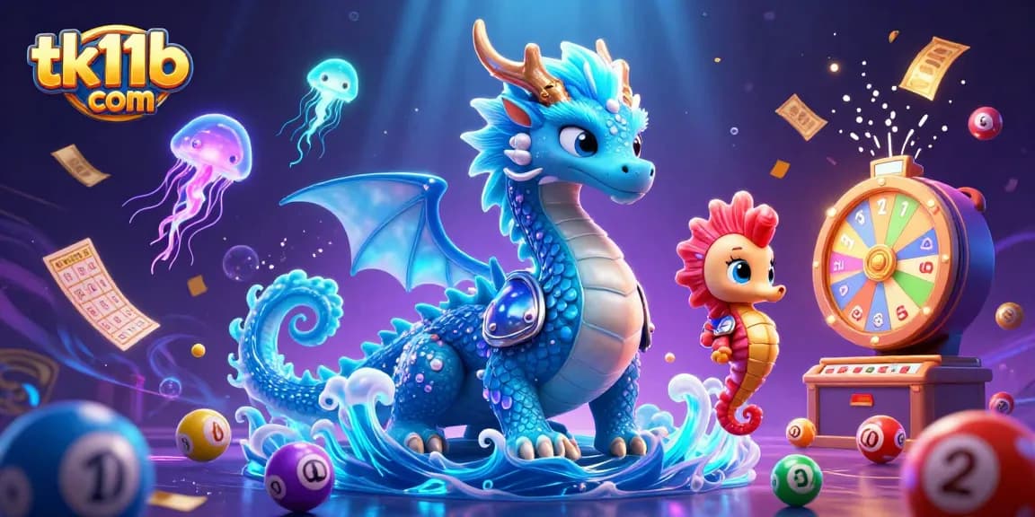 Engage in thrilling games at tk11b com with vibrant lottery elements and enchanting underwater characters.