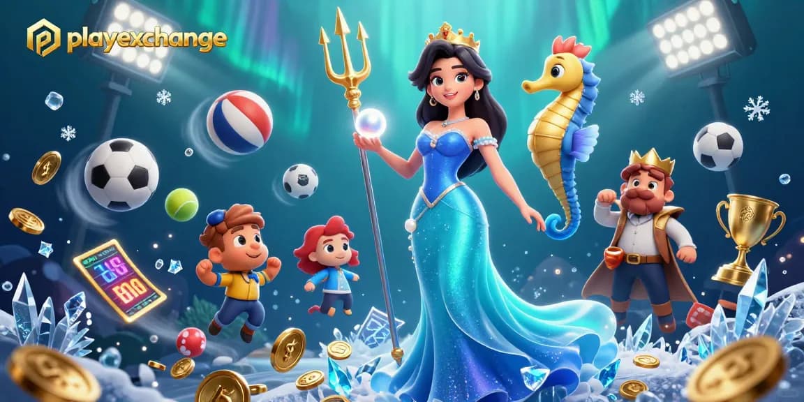 Engage with playexchange as you explore dynamic sports betting elements and underwater treasures.