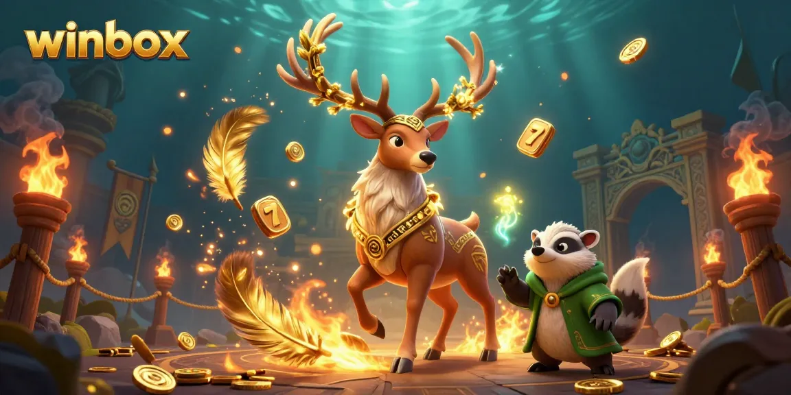 Winbox brings thrilling slot games to life with vibrant characters and casino action.