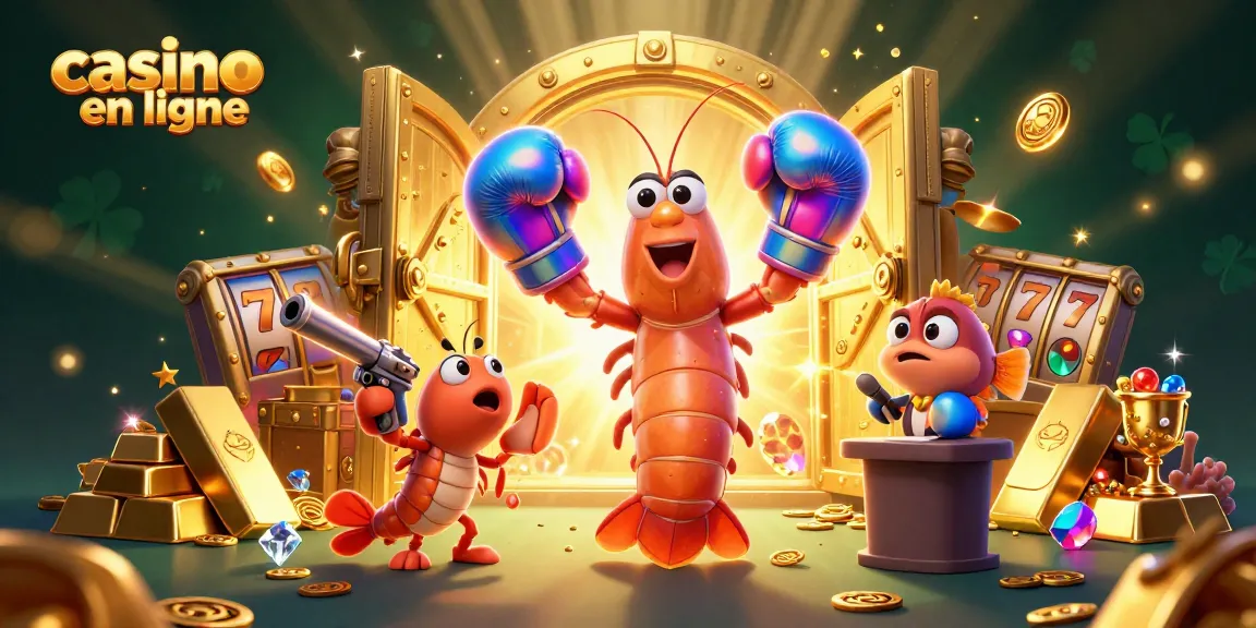 Avec l'animation de créatures marines, plongez dans le casino en ligne rempli de trésors scintillants.
