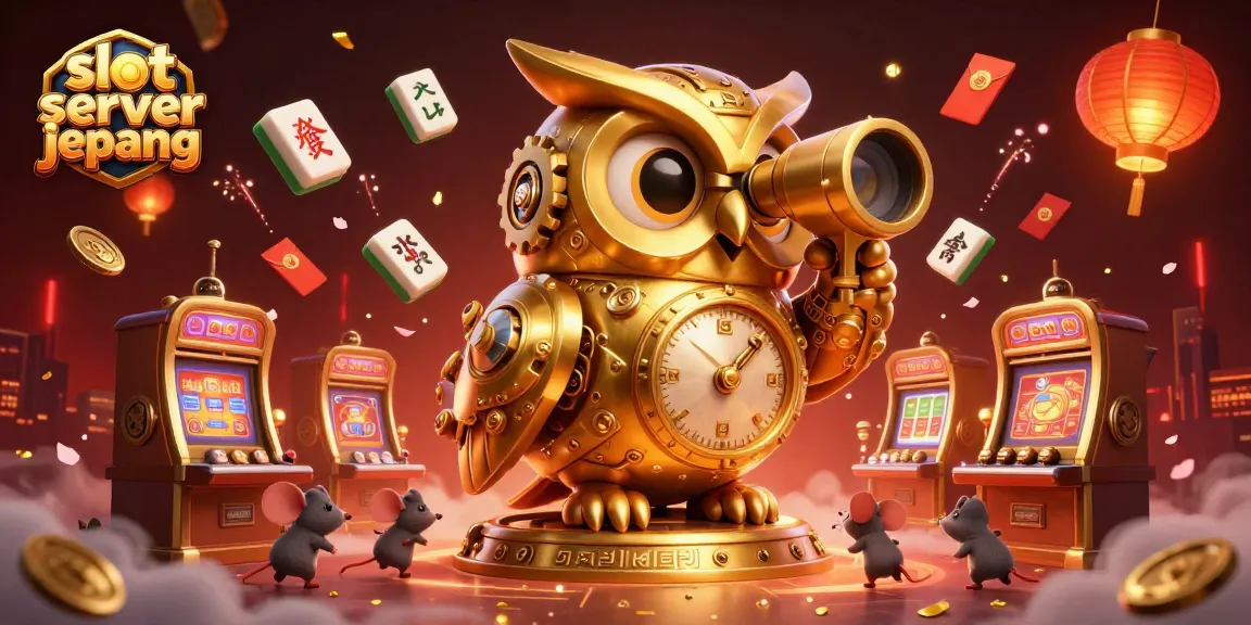 Experience excitement on slot server jepang with a vibrant, dynamic casino scene featuring iconic elements.