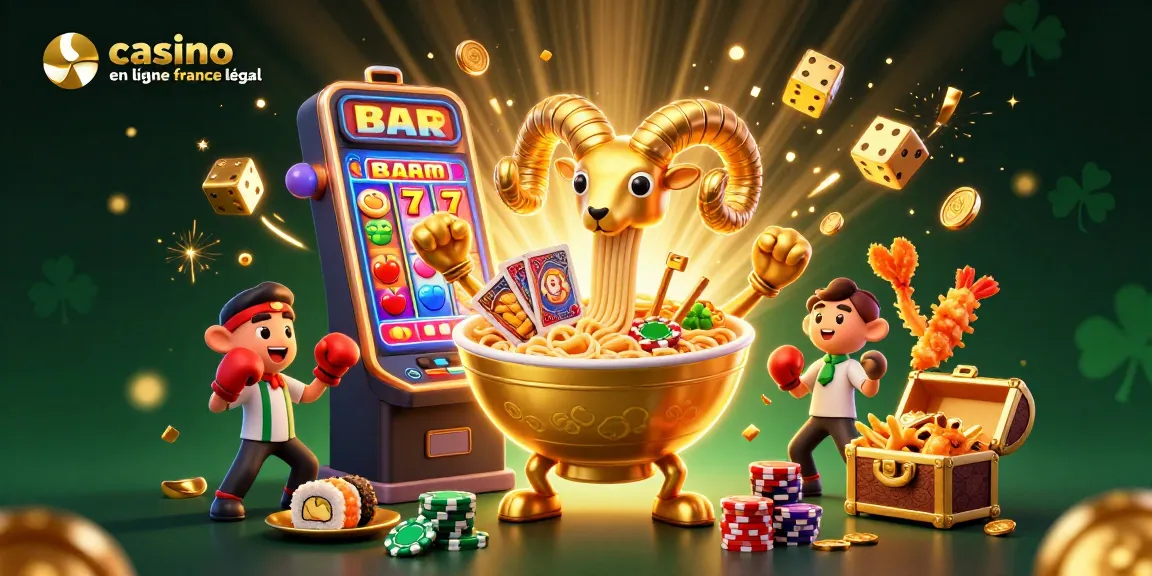 Jouez sur un casino en ligne légal en France avec des personnages animés vibrants et des éléments de jeu captivants.