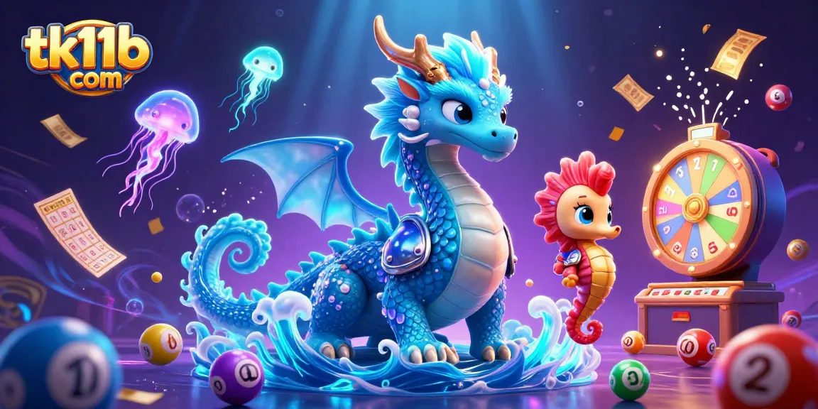 Engage in thrilling games at tk11b com with vibrant lottery elements and enchanting underwater characters.