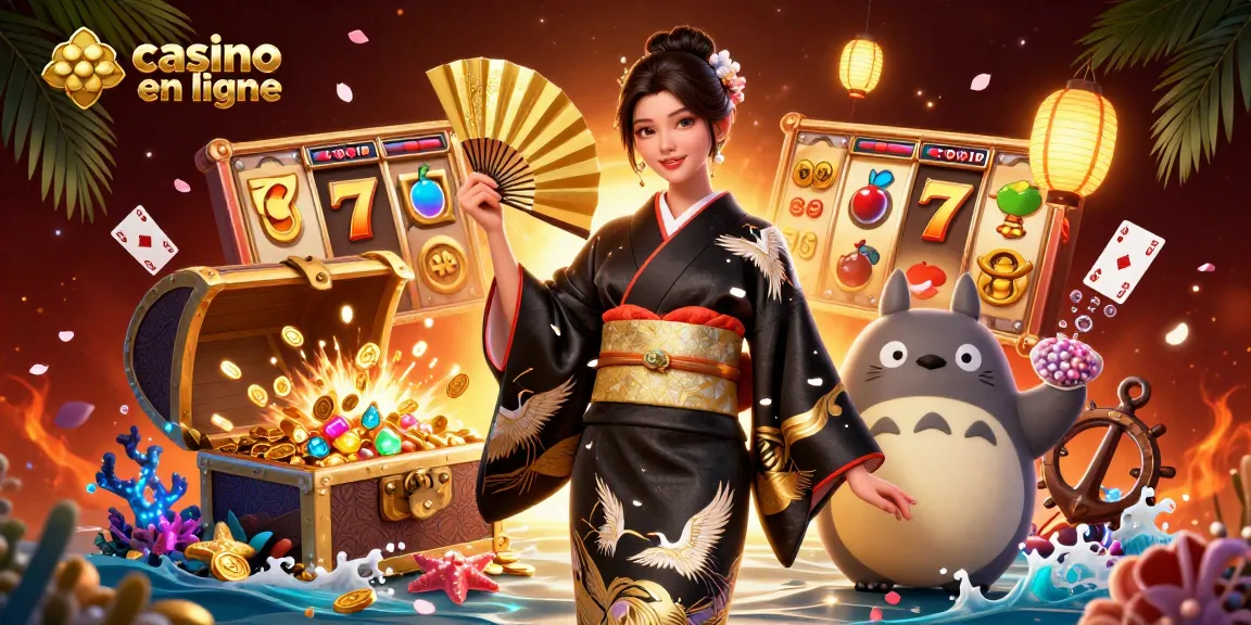 Vivez des aventures passionnantes de casino en ligne avec des thèmes culturels asiatiques et des visuels de jeu riches
