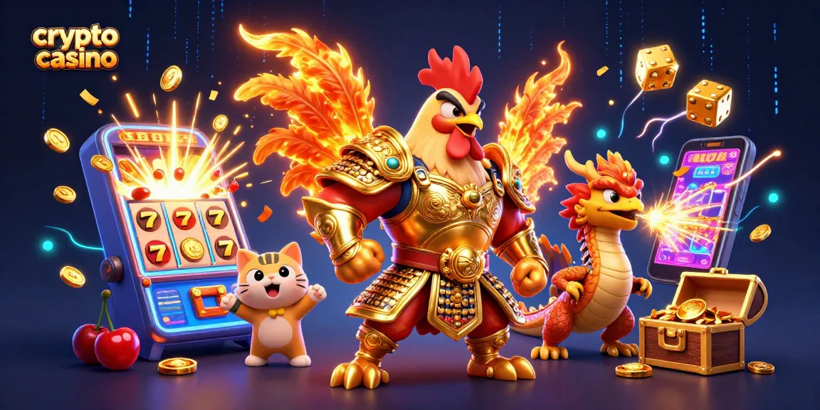 Jouez dans un casino crypto avec des gains éclatants et un univers de jeux immersif.