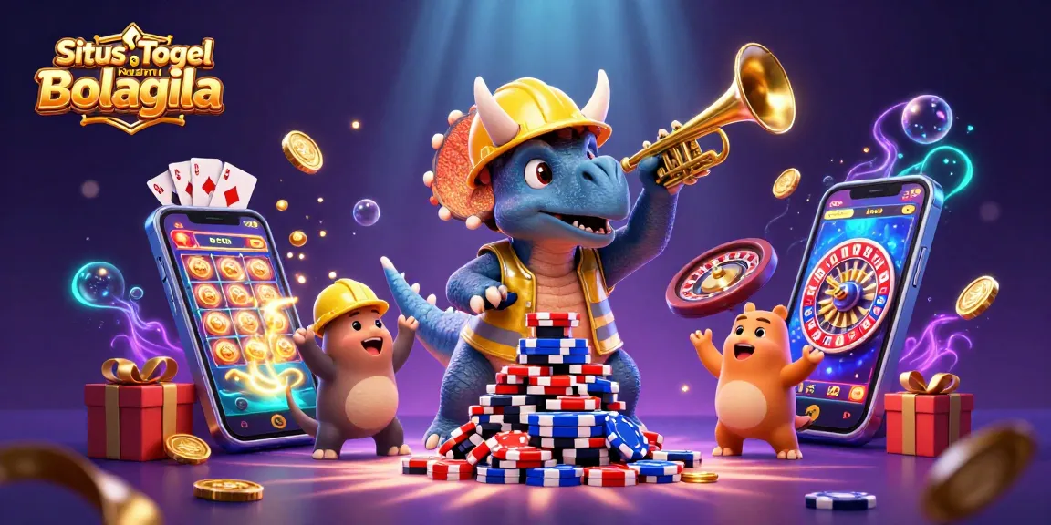 Situs Togel Resmi Bolagila menampilkan karakter 3D meriah di dunia perjudian yang aman dan seru.