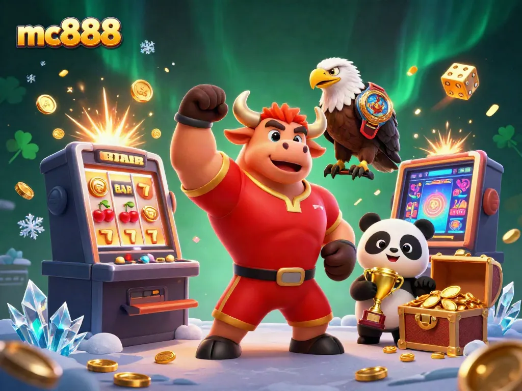Keberuntungan di mc888 dengan jackpot besar dan suasana kasino penuh warna