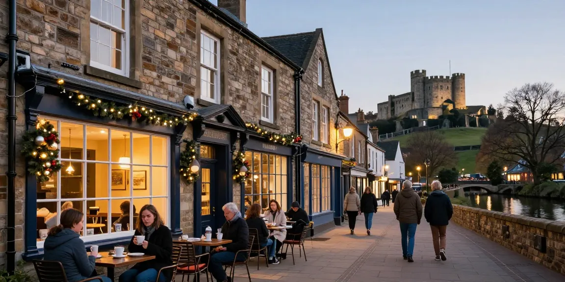 Cozy guesthouse in Skipton showcasing visitors enjoying local attractions near Guesthouse Skipton.