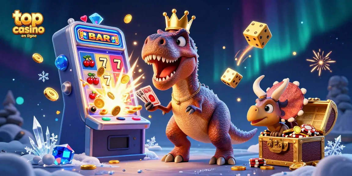 Jouez aux machines à sous dans le top casino en ligne avec des personnages amusants et des thèmes captivants.