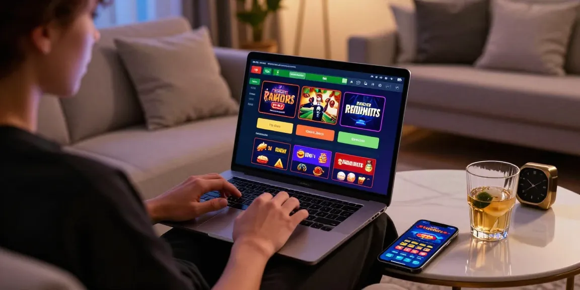Pengalaman taruhan online tantegacor88 dengan permainan kasino dan olahraga, suasana nyaman di rumah.