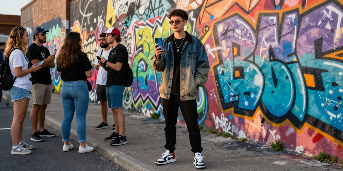 How to buy TikTok followers illustrated by a confident influencer engaging with the vibrant community around them.