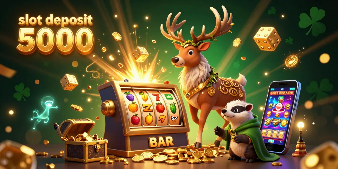 Experience the excitement of slot deposit 5000 as you unveil jackpots and vibrant casino games.