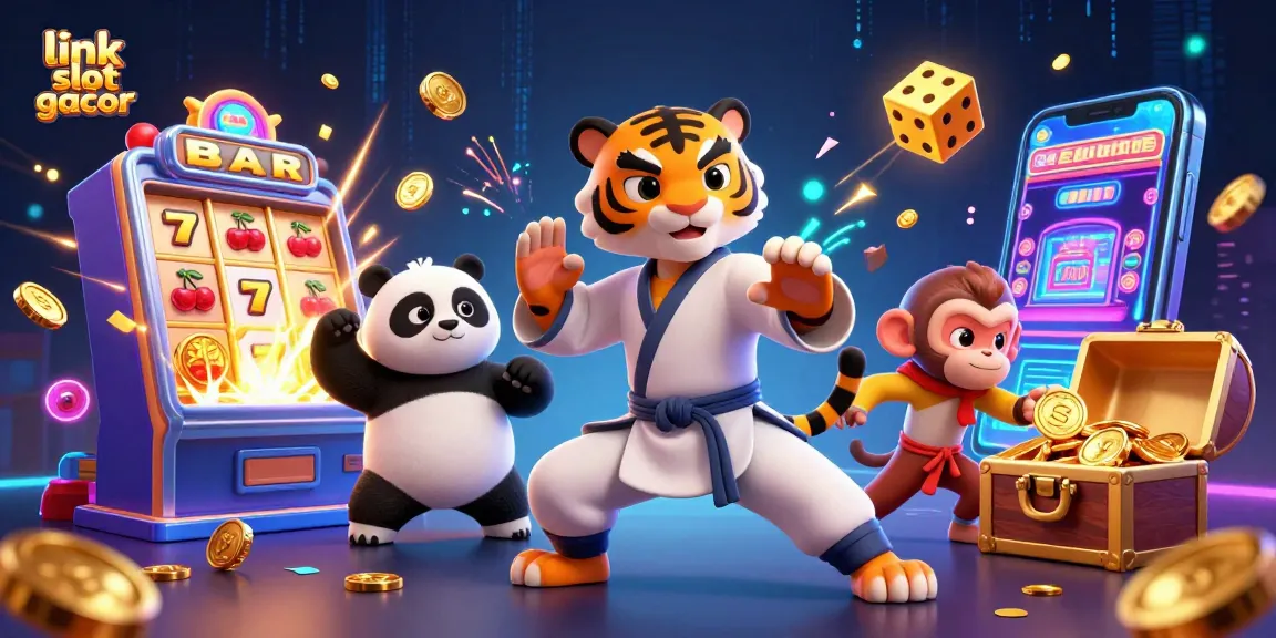 Menangkan hadiah dengan link slot gacor melalui karakter slot yang menarik dalam suasana kasino.