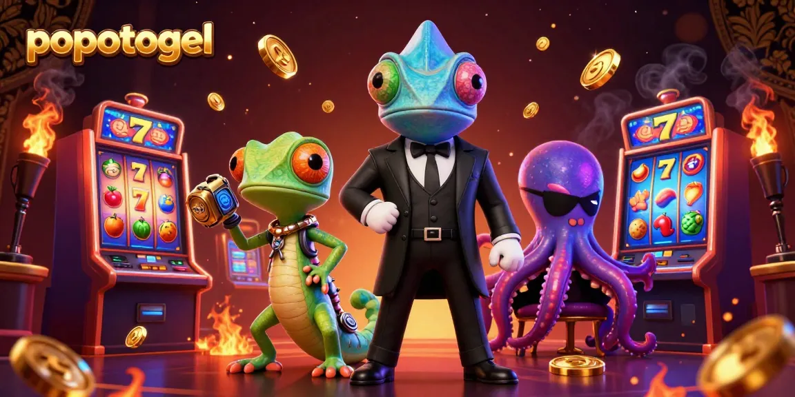 Experience thrilling gameplay at popotogel with colorful slot machines and engaging casino visuals.