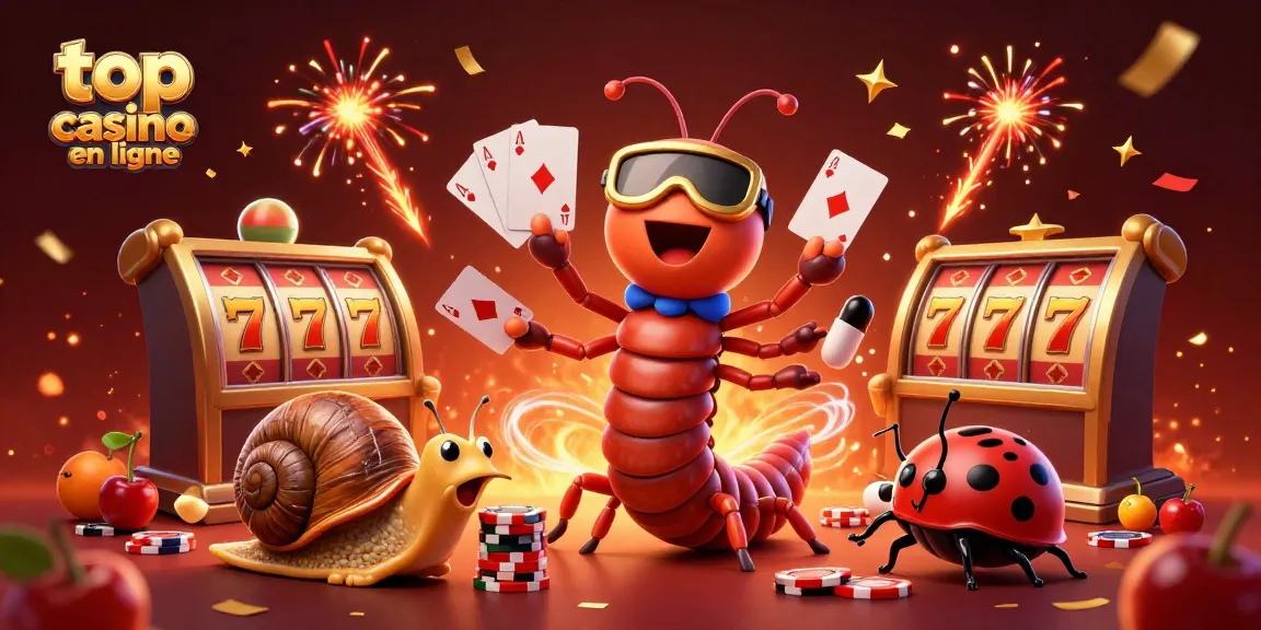 Découvrez l'énergie des jeux au top casino en ligne avec un distributeur unique et des éléments festifs.