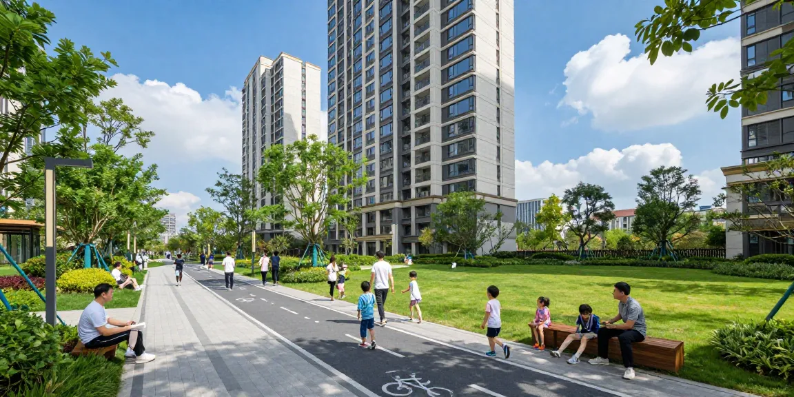 Dover Residences high-rise condominium showcasing integrated urban living with green spaces and family-friendly amenities.