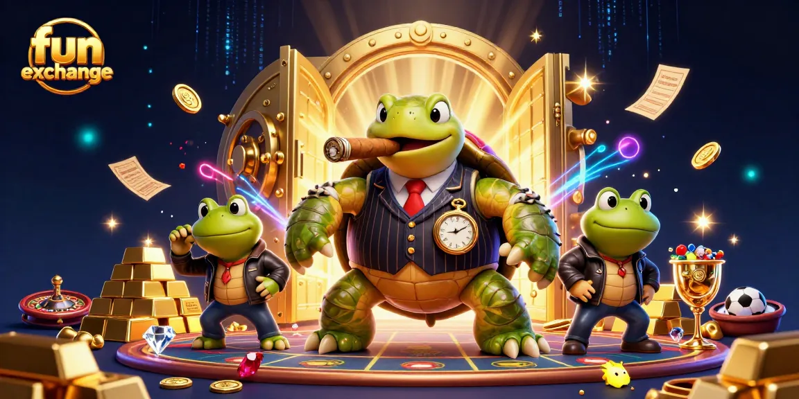 Engage in thrilling fun exchange betting experiences with vibrant characters and casino elements.