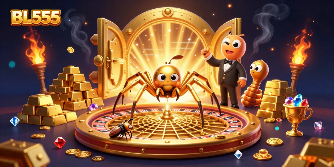 Experience thrilling action at BL555 with a dynamic roulette scene featuring exciting game elements.