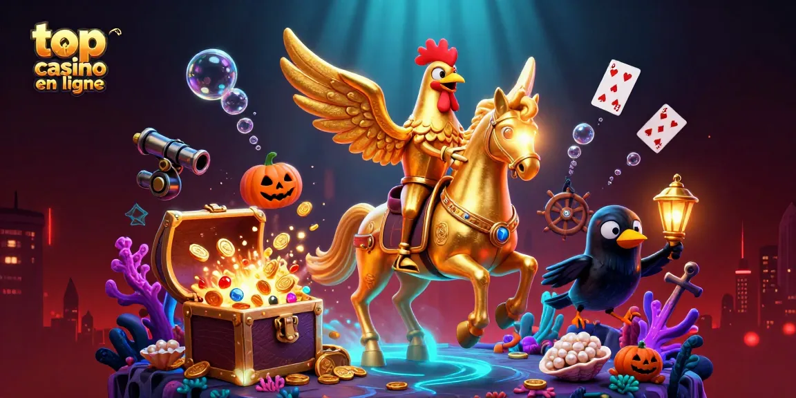 Gagnez gros avec les machines à sous du top casino en ligne et découvrez l'animation lumineuse.