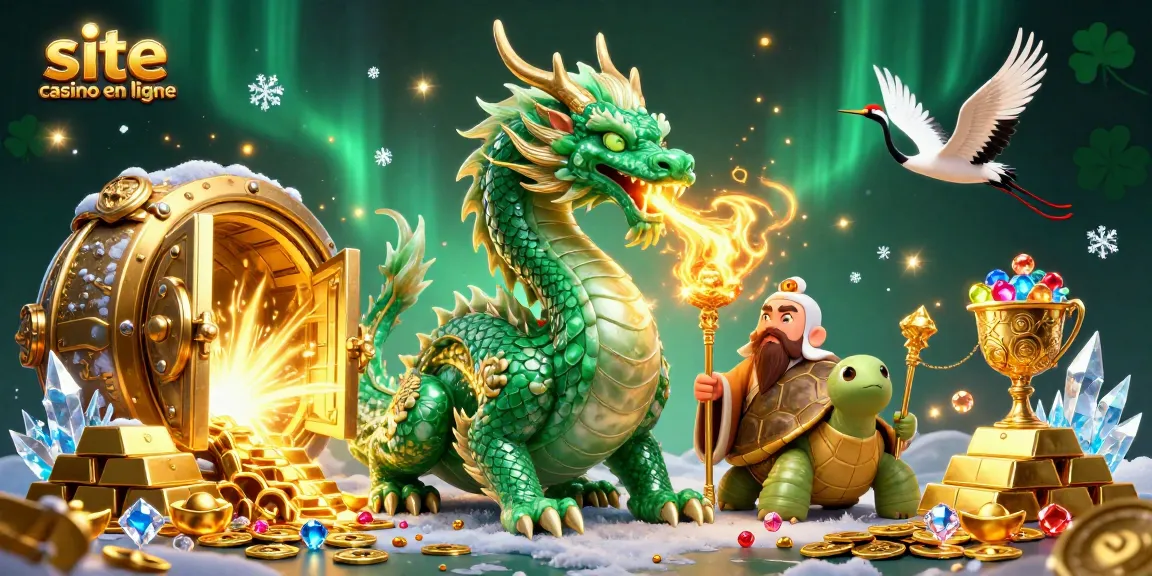 Découvrez un site casino en ligne rempli de dragons, tortues sages et trésors scintillants.