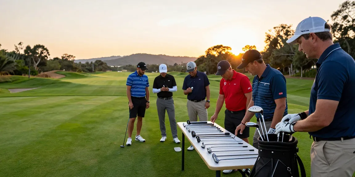 Menjalani ulasan terbaru tentang putter di https://puttperfection.com/putter-reviews, penggemar golf sedang berdiskusi.